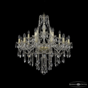 Подвесная люстра Bohemia Ivele Crystal 1415/12+6+3/300 G