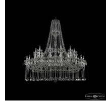 Подвесная люстра Bohemia Ivele Crystal 1413/24+12/530/h-160 Ni