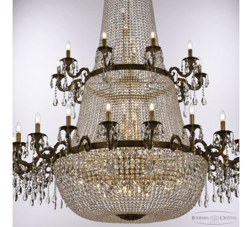 Подвесная люстра Bohemia Ivele Crystal AL2111H201/20+10/160OL/2D AGB Подвесная люстра Bohemia Ivele Crystal AL2111H201/20+10/160OL/2D AGB