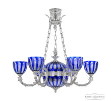 Подвесная люстра Bohemia Ivele Crystal Florence 71009P/6/210 NW P1 U Clear-Blue/H-1H Y8 FA2S
