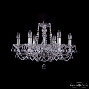Подвесная люстра Bohemia Ivele Crystal 1402/6/195 Ni Balls