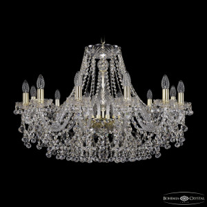 Подвесная люстра Bohemia Ivele Crystal 1409/12/300 G