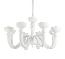 Подвесная люстра Ideal Lux Bon Bon SP8 Bianco 094007