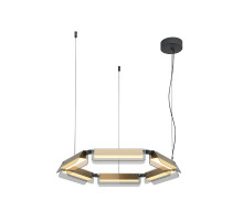 Подвесная люстра Maytoni Flat MOD296PL-L40BS3K