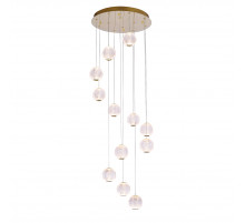 Подвесная люстра DeLight Collection Elliot Diamante MD20001012-12A gold