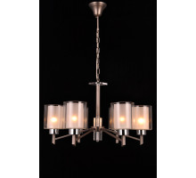 Подвесная люстра Natali Kovaltseva DOUBLE 81049-6C ANTIQUE SILVER