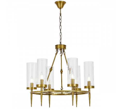 Подвесная люстра Lumina Deco Moratti LDP 8022-6 MD+PR Подвесная люстра Lumina Deco Moratti LDP 8022-6 MD+PR