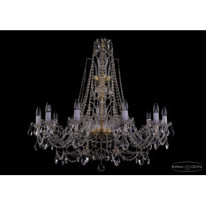 Подвесная люстра Bohemia Ivele Crystal 1411/10/360/XL-87 G