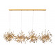 Подвесная люстра Crystal Lux GARDEN SP3х4 L1600 GOLD