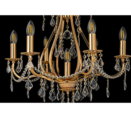 Подвесная люстра Arti Lampadari Ercolano E 1.1.6.602 G Подвесная люстра Arti Lampadari Ercolano E 1.1.6.602 G