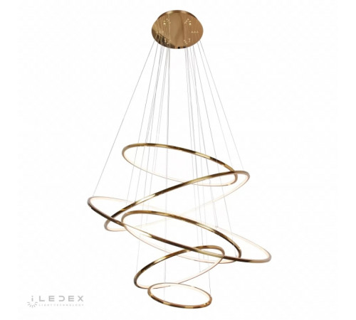 Подвесная люстра iLedex Axis XT04-D1200 GD