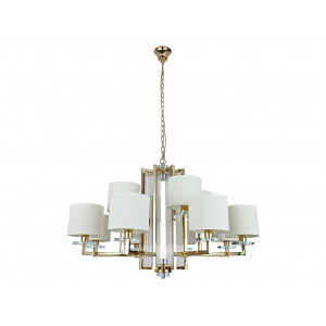 Подвесная люстра Newport 35408+4/C gold без абажуров М0069063