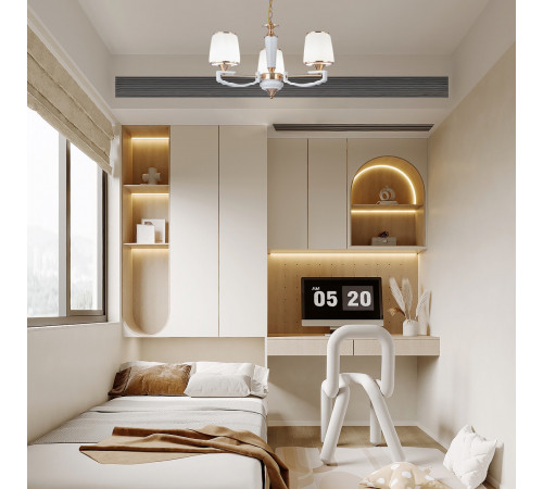 Подвесная люстра Arte Milano Florentia-2457 302457/3 Wh/Gd
