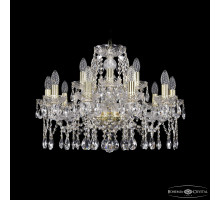 Подвесная люстра Bohemia Ivele Crystal 1413/10+5/220 G