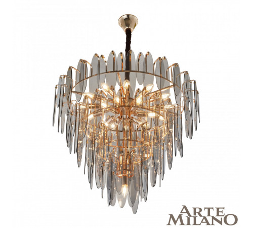 Подвесная люстра Arte Milano 8753B.D800.H750.E14.19 G Подвесная люстра Arte Milano 8753B.D800.H750.E14.19 G
