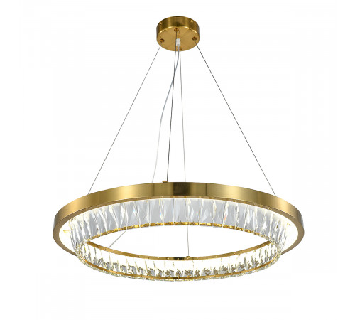 Подвесная люстра Indigo Riva 12045/1P Brass V000102L