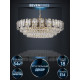 Подвесная люстра Lumien Hall Bernat LH0062/18P-GD-SMK-CL