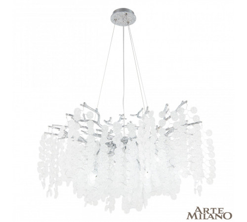 Подвесная люстра Arte Milano Milan 230901/D760/10/C Cr Подвесная люстра Arte Milano Milan 230901/D760/10/C Cr