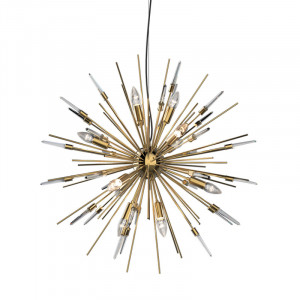 Подвесная люстра Delight Collection Boivin MD2094-12A gold/clear crystal