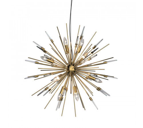 Подвесная люстра Delight Collection Boivin MD2094-12A gold/clear crystal Подвесная люстра Delight Collection Boivin MD2094-12A gold/clear crystal