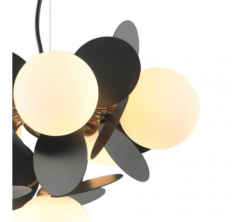 Подвесная люстра Lumien Hall Ilmari LH4136/6P-BR-BK Подвесная люстра Lumien Hall Ilmari LH4136/6P-BR-BK