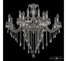 Подвесная люстра Bohemia Ivele Crystal Verona 72118/16/285 B Ni