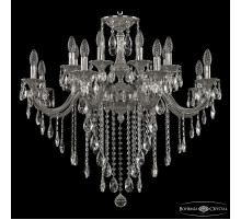 Подвесная люстра Bohemia Ivele Crystal Verona 72118/16/285 B Ni