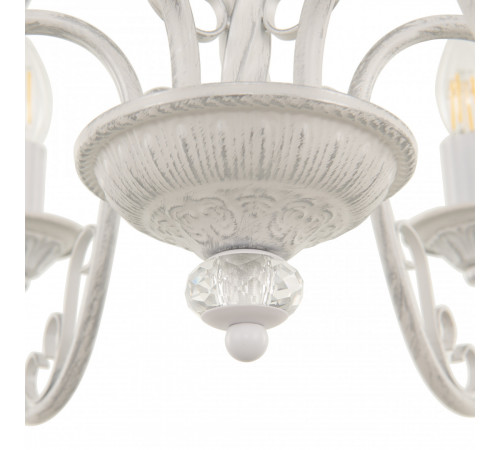 Подвесная люстра Arte Milano 342620/6 WT+SL Подвесная люстра Arte Milano 342620/6 WT+SL
