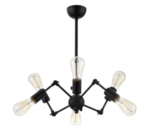 Подвесная люстра Arte Lamp A9190LM-6BK Подвесная люстра Arte Lamp A9190LM-6BK
