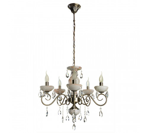 Подвесная люстра Arte Lamp Onyx Red A9591LM-5AB Подвесная люстра Arte Lamp Onyx Red A9591LM-5AB