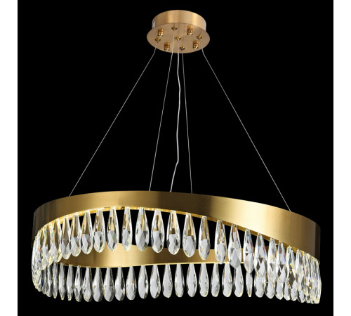 Подвесная люстра Natali Kovaltseva LED LAMPS 81356 GOLD SATIN