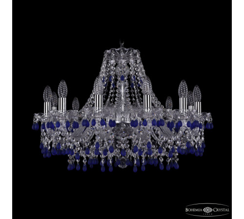Подвесная люстра Bohemia Ivele Crystal 1410/12/240 Ni V3001