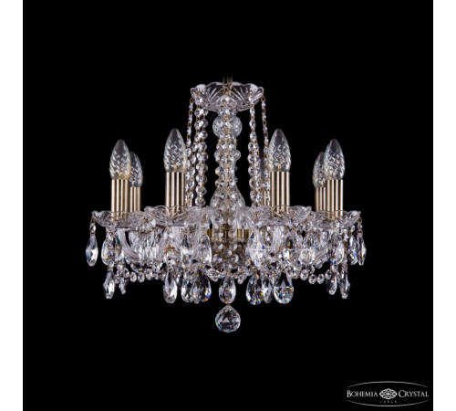 Подвесная люстра Bohemia Ivele Crystal 1402/8/141 Pa Подвесная люстра Bohemia Ivele Crystal 1402/8/141 Pa