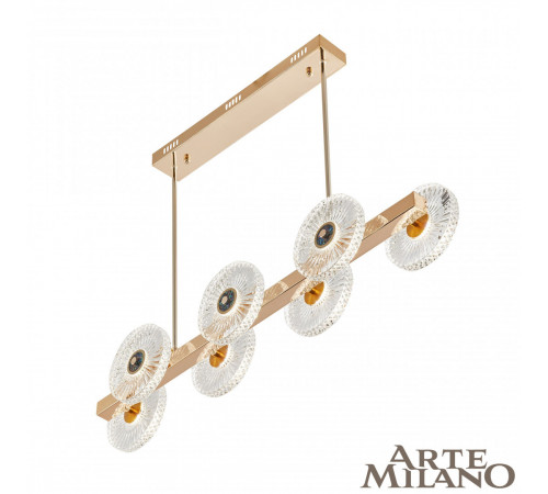 Подвесная люстра Arte Milano 3653.L850.W180.H600.LED G Подвесная люстра Arte Milano 3653.L850.W180.H600.LED G