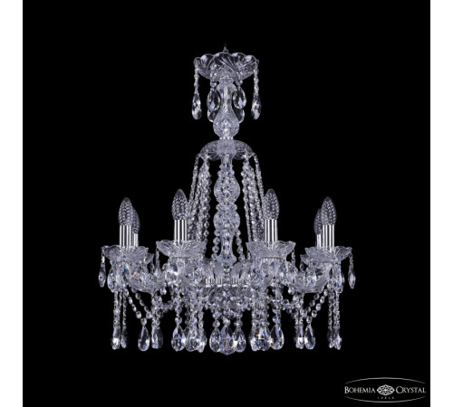 Подвесная люстра Bohemia Ivele Crystal 1413/8/200/XL-66 Ni Подвесная люстра Bohemia Ivele Crystal 1413/8/200/XL-66 Ni