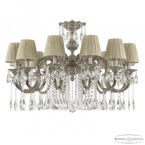 Подвесная люстра Bohemia Ivele Crystal Verona 72203/12/300 A Ni ST10