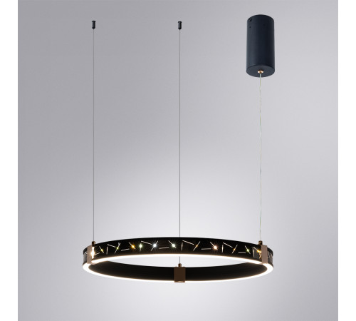 Подвесная люстра Arte Lamp Shine A2222SP-1BK Подвесная люстра Arte Lamp Shine A2222SP-1BK