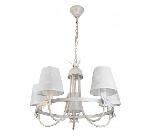 Подвесная люстра Toplight Della TL5670D-05WG Подвесная люстра Toplight Della TL5670D-05WG