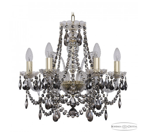 Подвесная люстра Bohemia Ivele Crystal 1411/6/160 G R731 Подвесная люстра Bohemia Ivele Crystal 1411/6/160 G R731