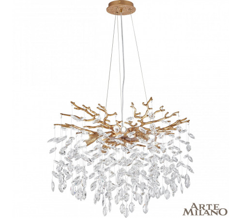 Подвесная люстра Arte Milano Milan 239801/D600/8/B Pa Подвесная люстра Arte Milano Milan 239801/D600/8/B Pa