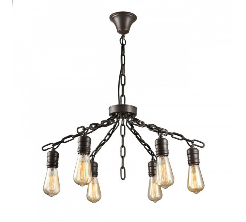 Подвесная люстра Toplight Kristen TL1181H-06BK Подвесная люстра Toplight Kristen TL1181H-06BK