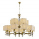 Подвесная люстра Lumien Hall Vivien LH1038/15H-CO-WT