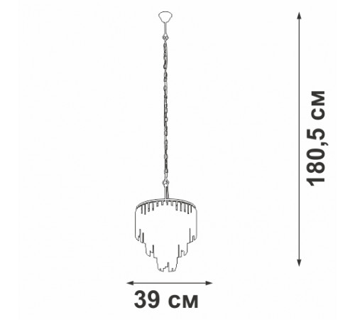 Подвесная люстра Vitaluce V5867-8/10