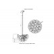 Подвесная люстра Crystal Lux EMILIA SP6 GOLD