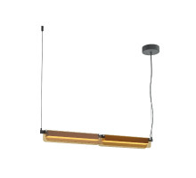 Подвесная люстра Maytoni Flat MOD296PL-L20BC3K