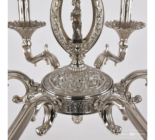 Подвесная люстра Bohemia Ivele Crystal Verona 72402/6/175 Ni FH1S