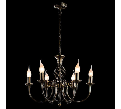 Подвесная люстра Arte Lamp Zanzibar A8392LM-6AB Подвесная люстра Arte Lamp Zanzibar A8392LM-6AB