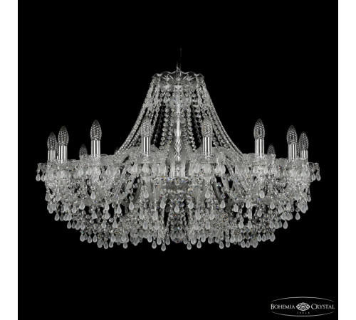 Подвесная люстра Bohemia Ivele Crystal 1410/16/360 Ni V0300