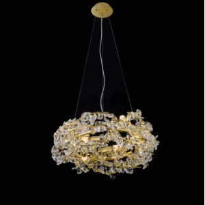 Подвесная люстра iLamp Savage 9065-D600 GD