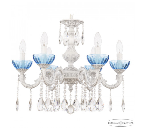 Подвесная люстра Bohemia Ivele Crystal AL79101/6/175 A WMN P Aquamarine/M-1H Подвесная люстра Bohemia Ivele Crystal AL79101/6/175 A WMN P Aquamarine/M-1H